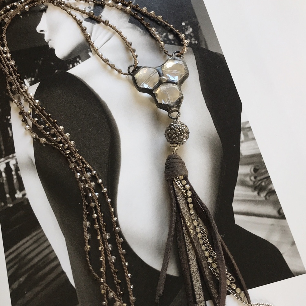 Lariat necklace